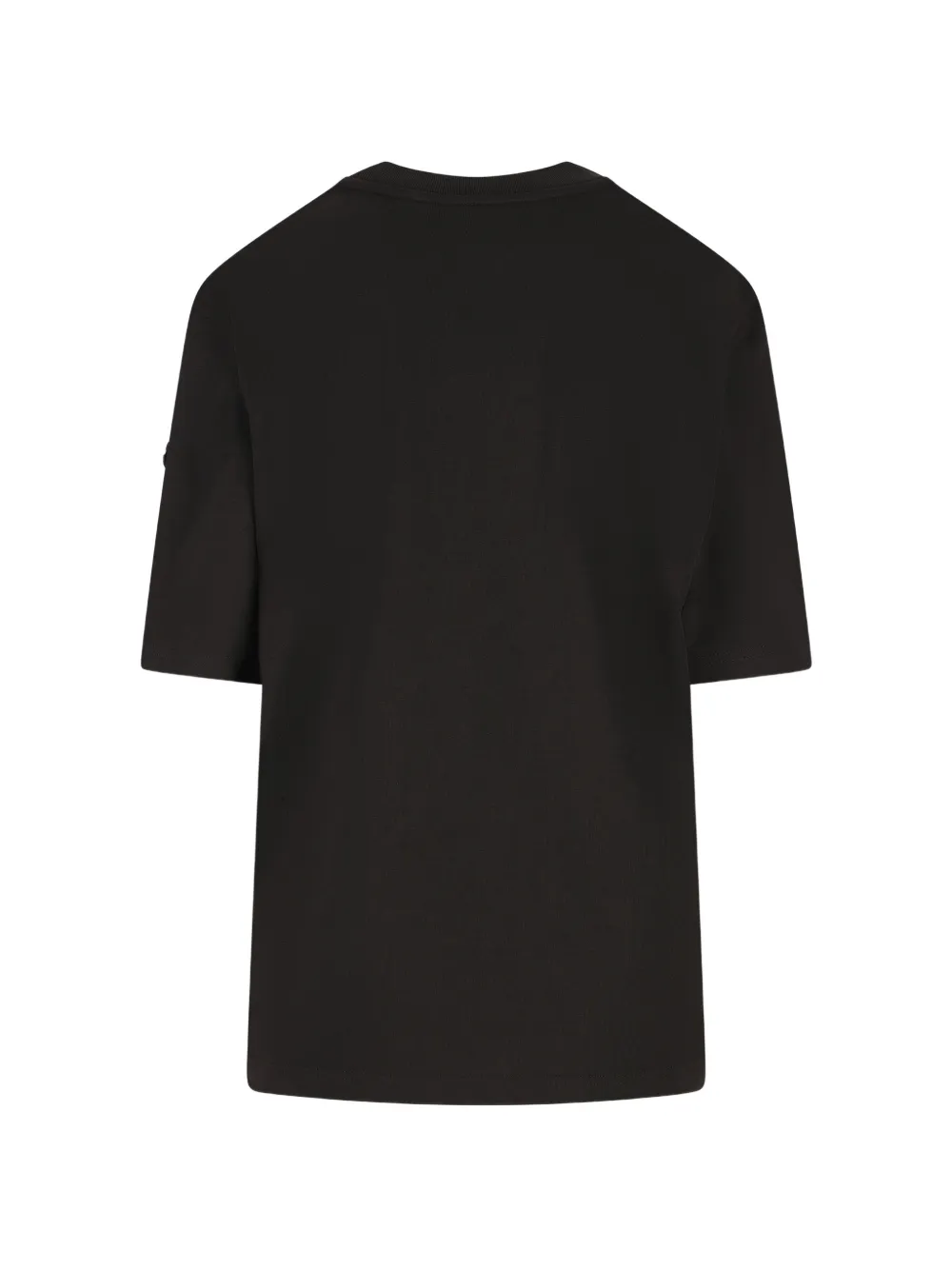 Moncler x Edward Enninful T-shirt met logo Zwart
