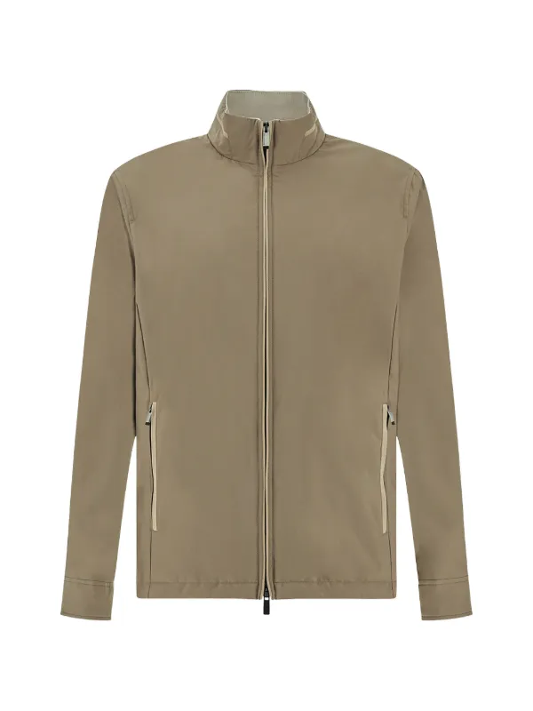 Paul & Shark Alcantara Details Jacket in Neutrals