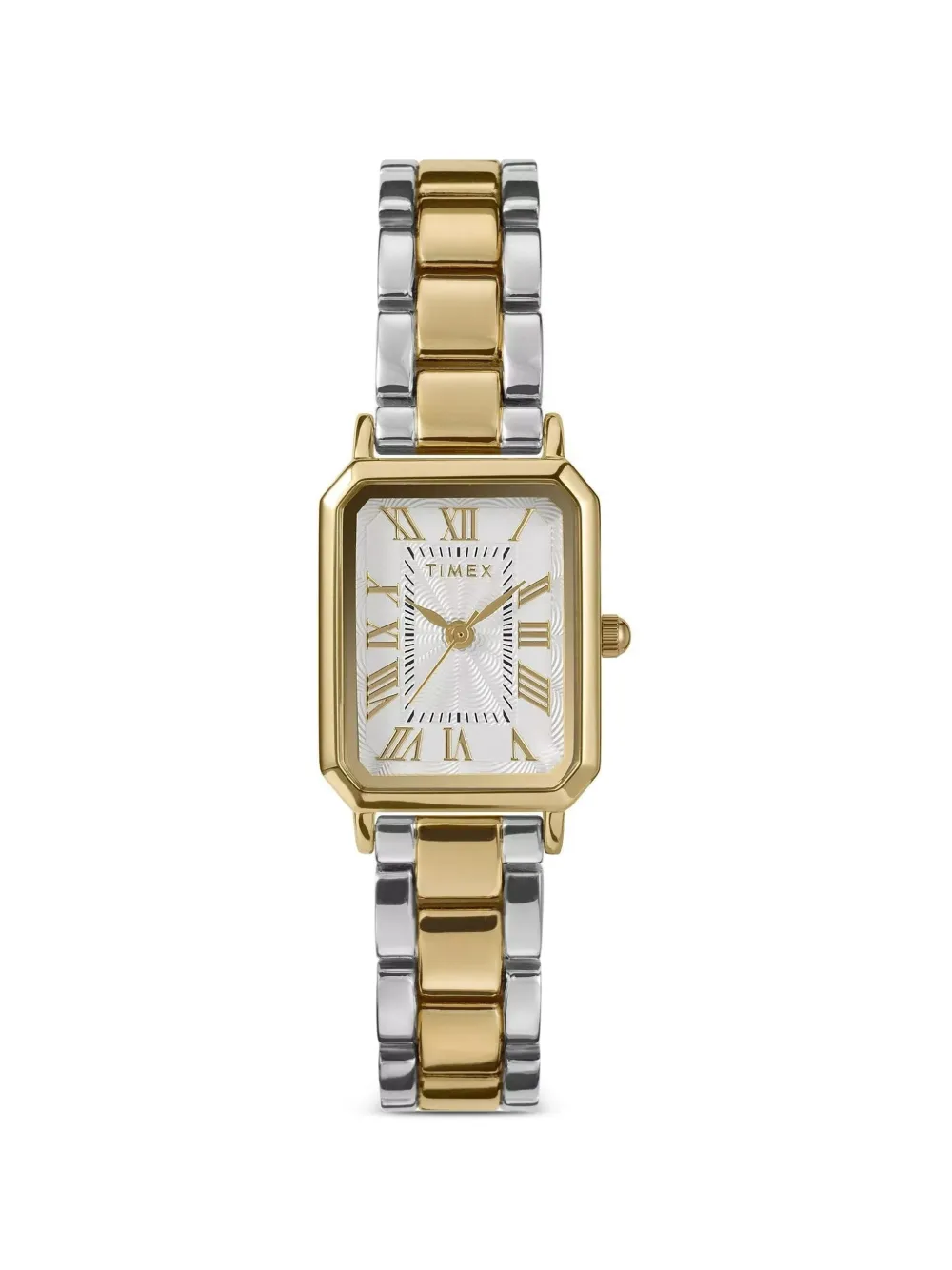 Gold Tone Silver Dial Watch 21