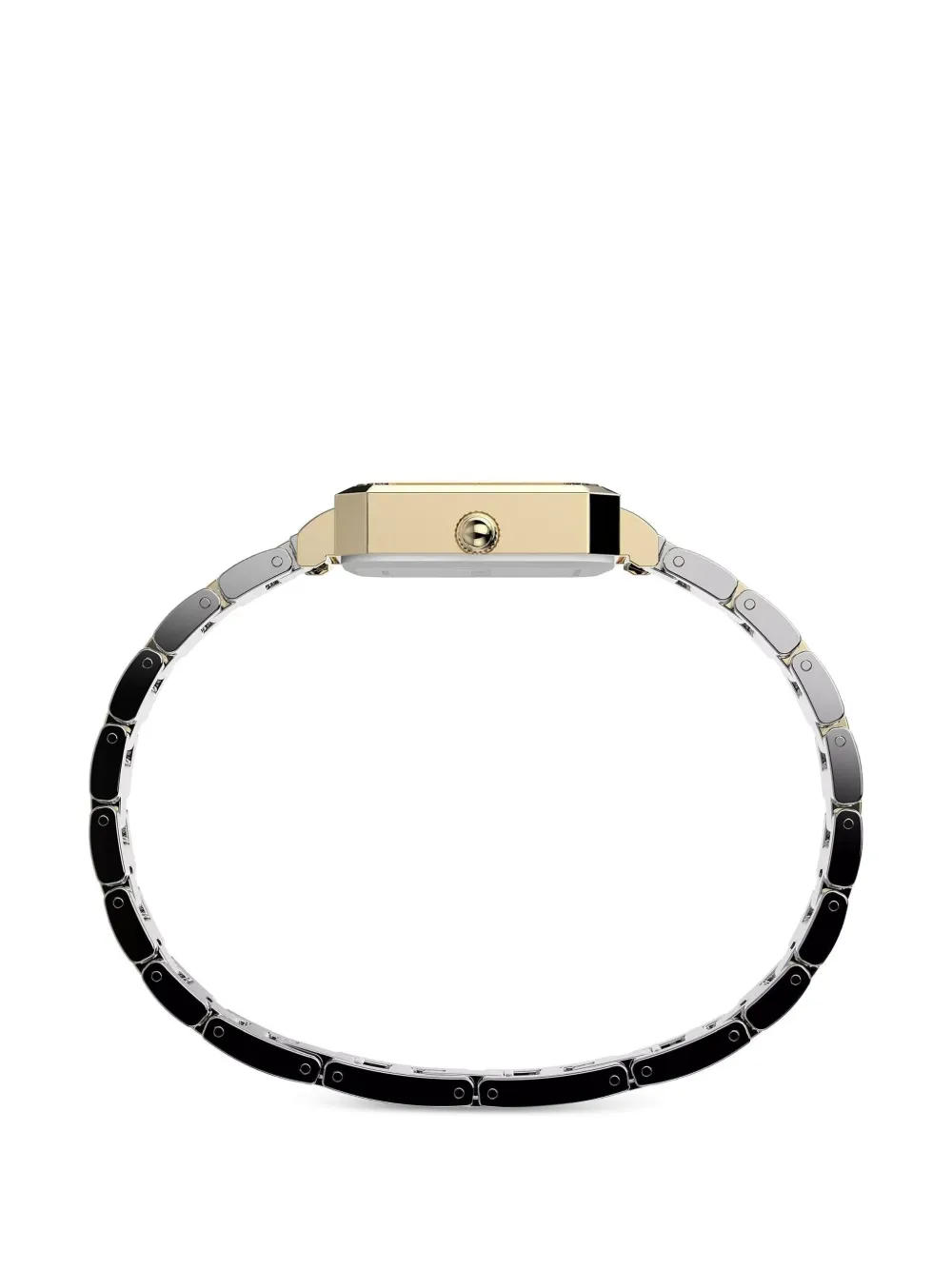Gold Tone Silver Dial Watch 21