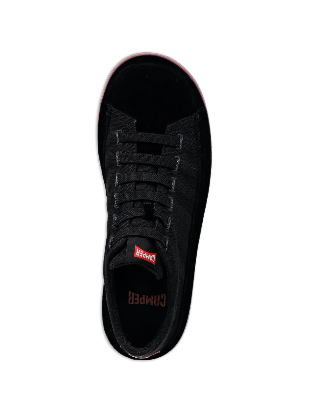  Camper Lace-up Panelled Sneakers - Black 