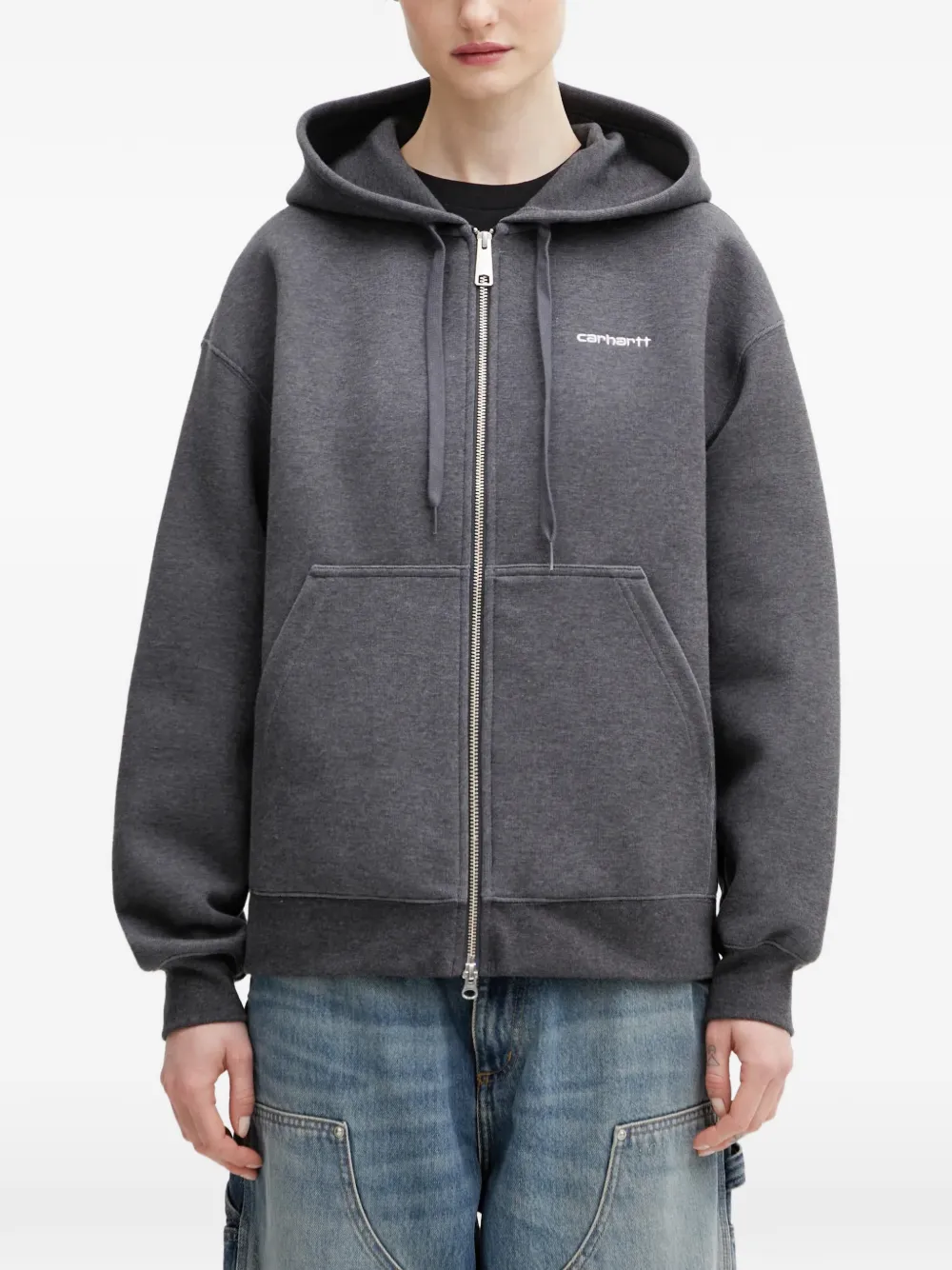 Carhartt WIP Alda zip hoodie - Grigio