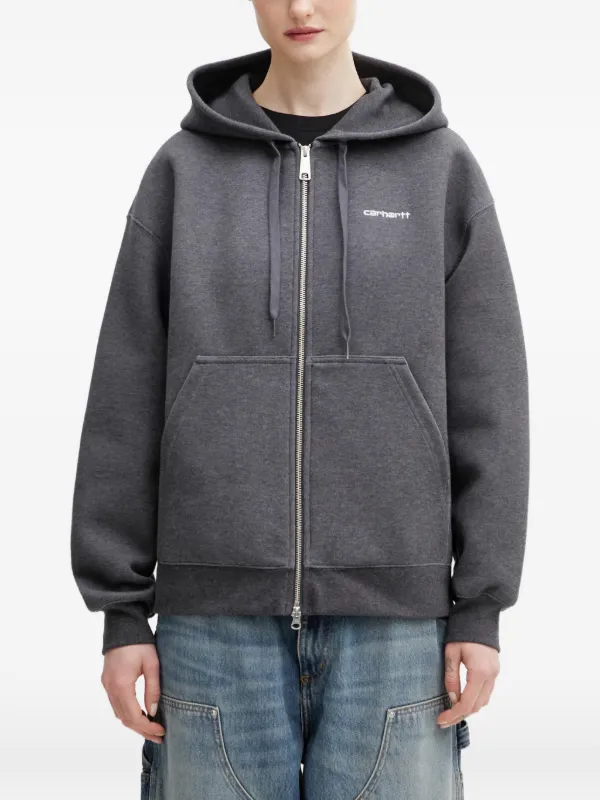 Carhartt WIP Alda ジップ パーカー | グレー | FARFETCH JP