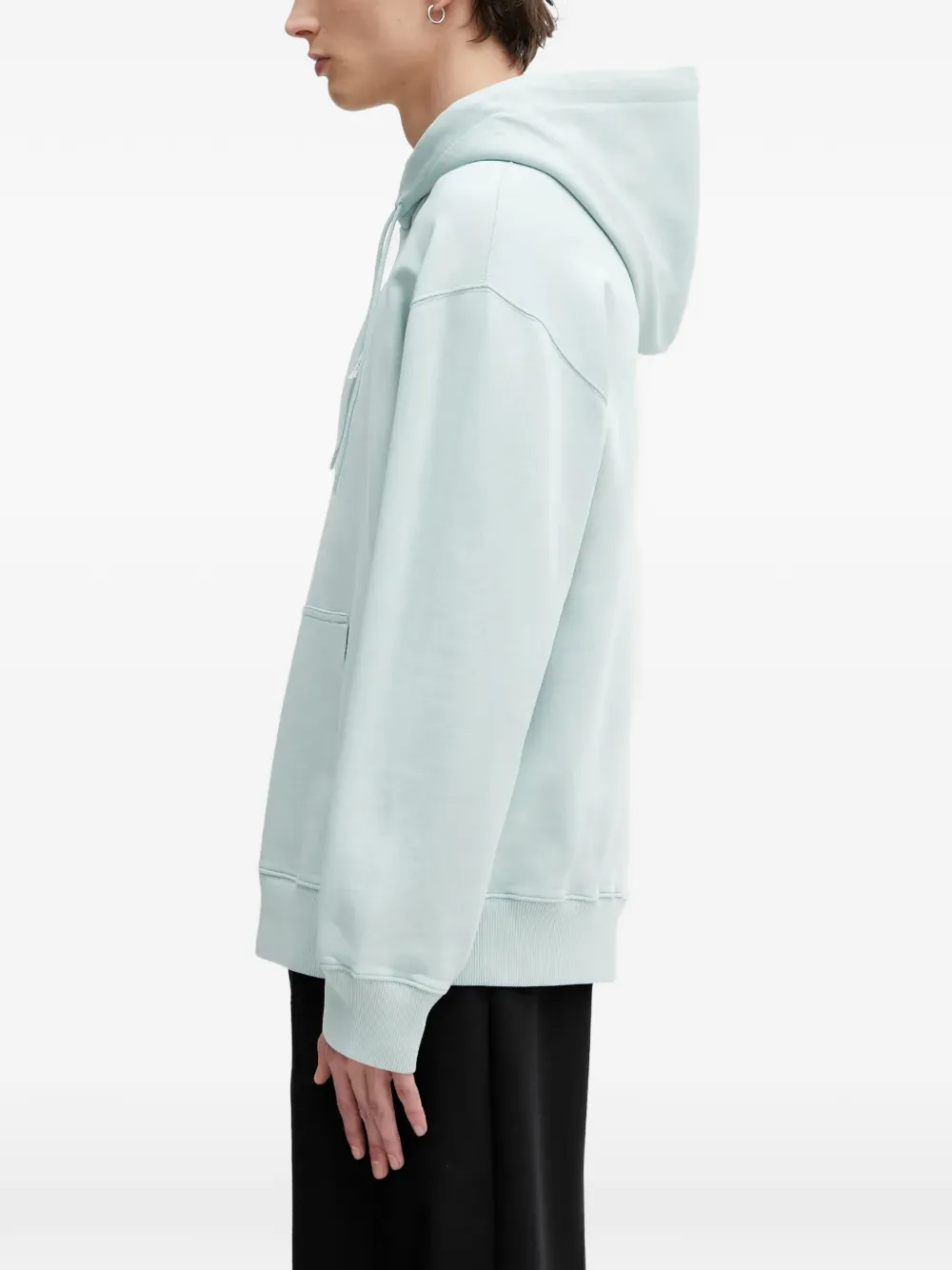 MM6 Maison Margiela Hoodie met logopatch Blauw