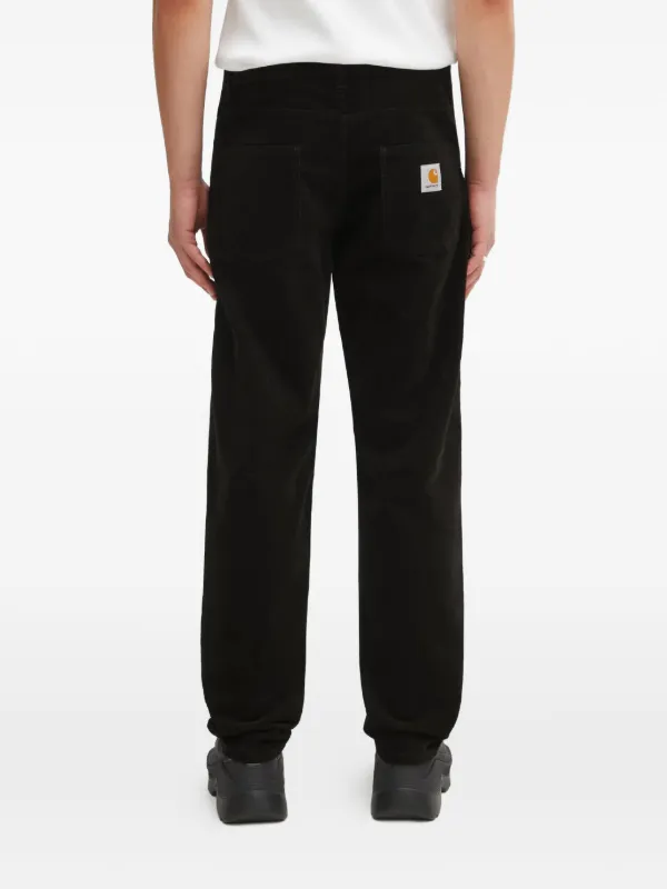Carhartt WIP コーデュロイパンツ | ブラック | FARFETCH JP