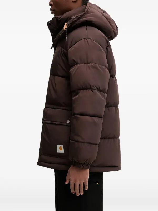 Carhartt WIP フーデッド ジャケット | ブラウン | FARFETCH JP