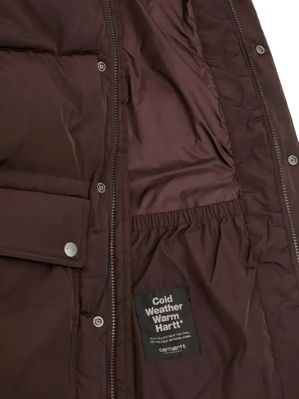 Carhartt WIP フーデッド ジャケット | ブラウン | FARFETCH JP