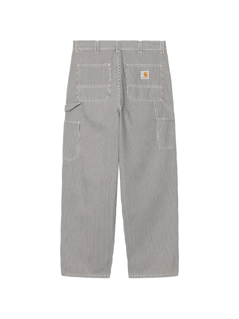 Carhartt WIP Mercer Single Knee Striped Trousers | White | FARFETCH