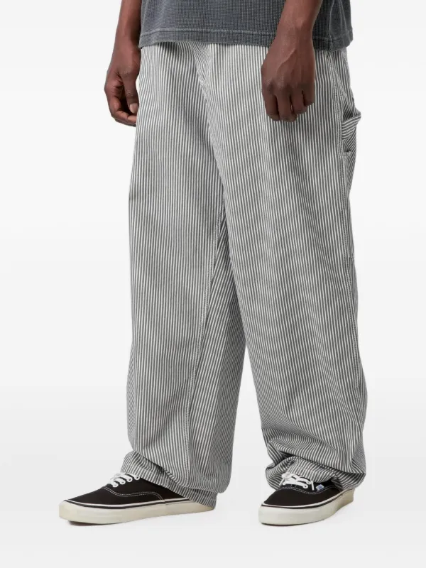 Carhartt WIP Mercer Single Knee ストライプ パンツ | ホワイト