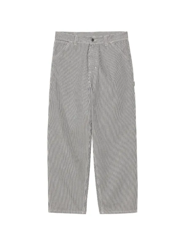 Carhartt WIP Mercer Single Knee ストライプ パンツ | ホワイト