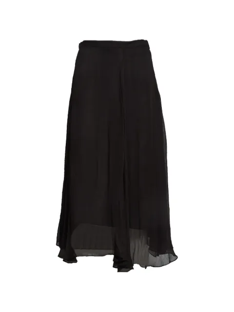 ISABEL MARANT Lycia chiffon asymmetric skirt