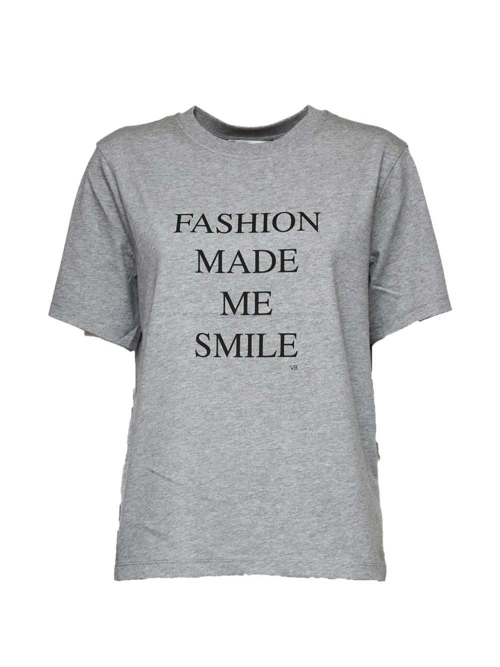 Victoria Beckham printed T-shirt - Grigio