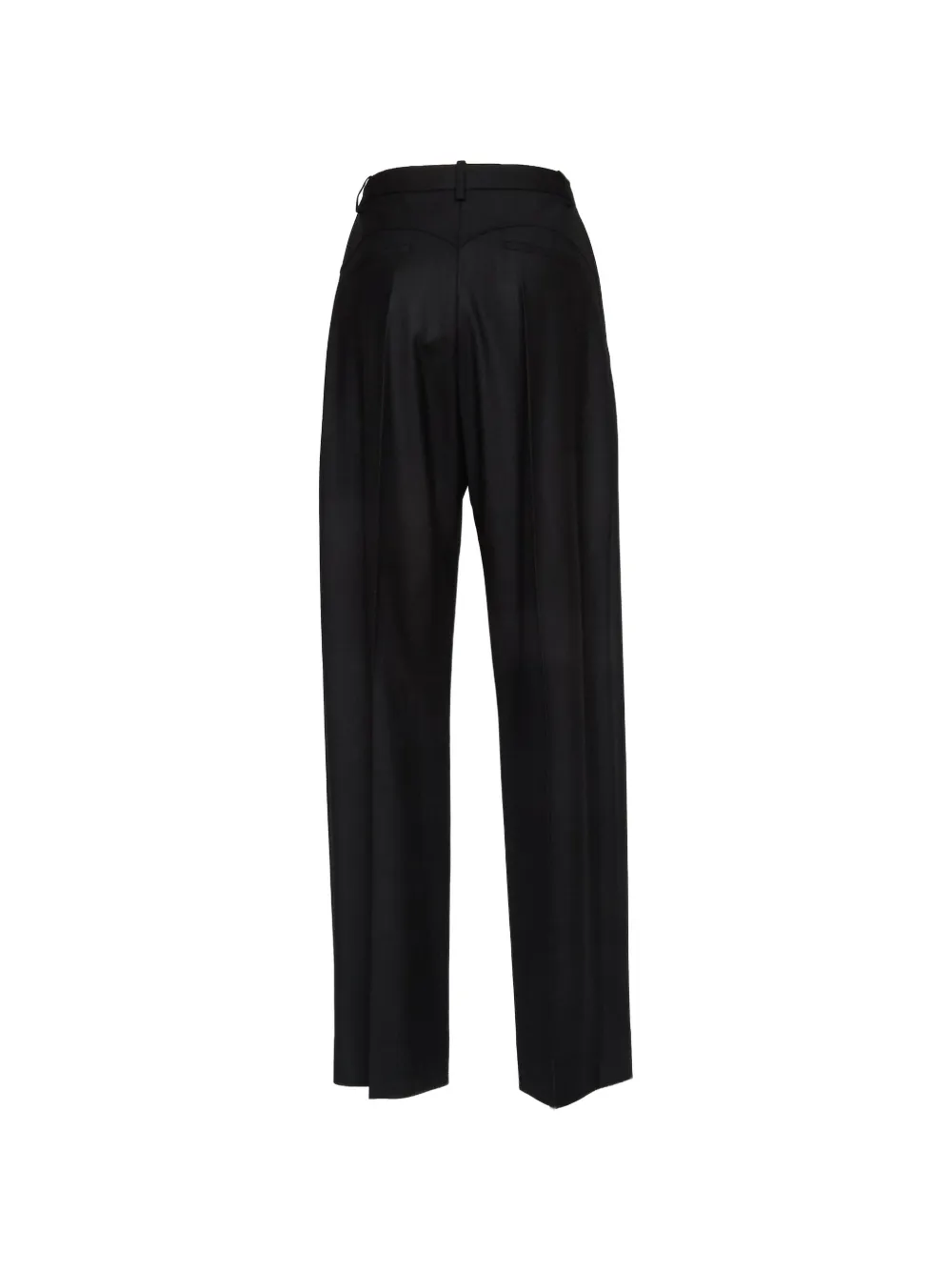 Victoria Beckham Charlee geplooide broek Zwart