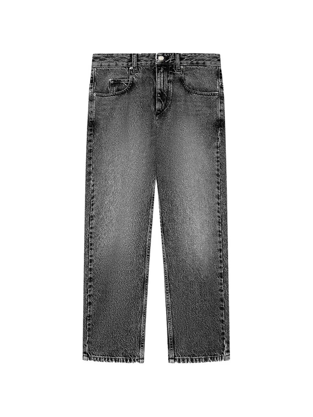 ISABEL MARANT Dakota five-pocket jeans - Nero
