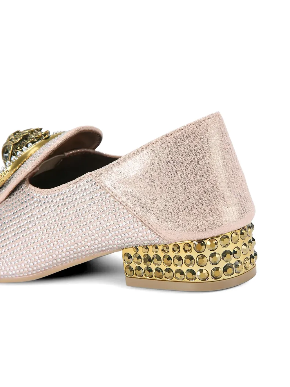 Kurt Geiger London Loafers verfraaid met kralen Roze
