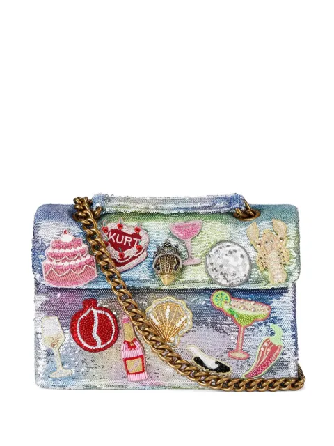 Kurt Geiger London sequin-embellishment shoulder bag