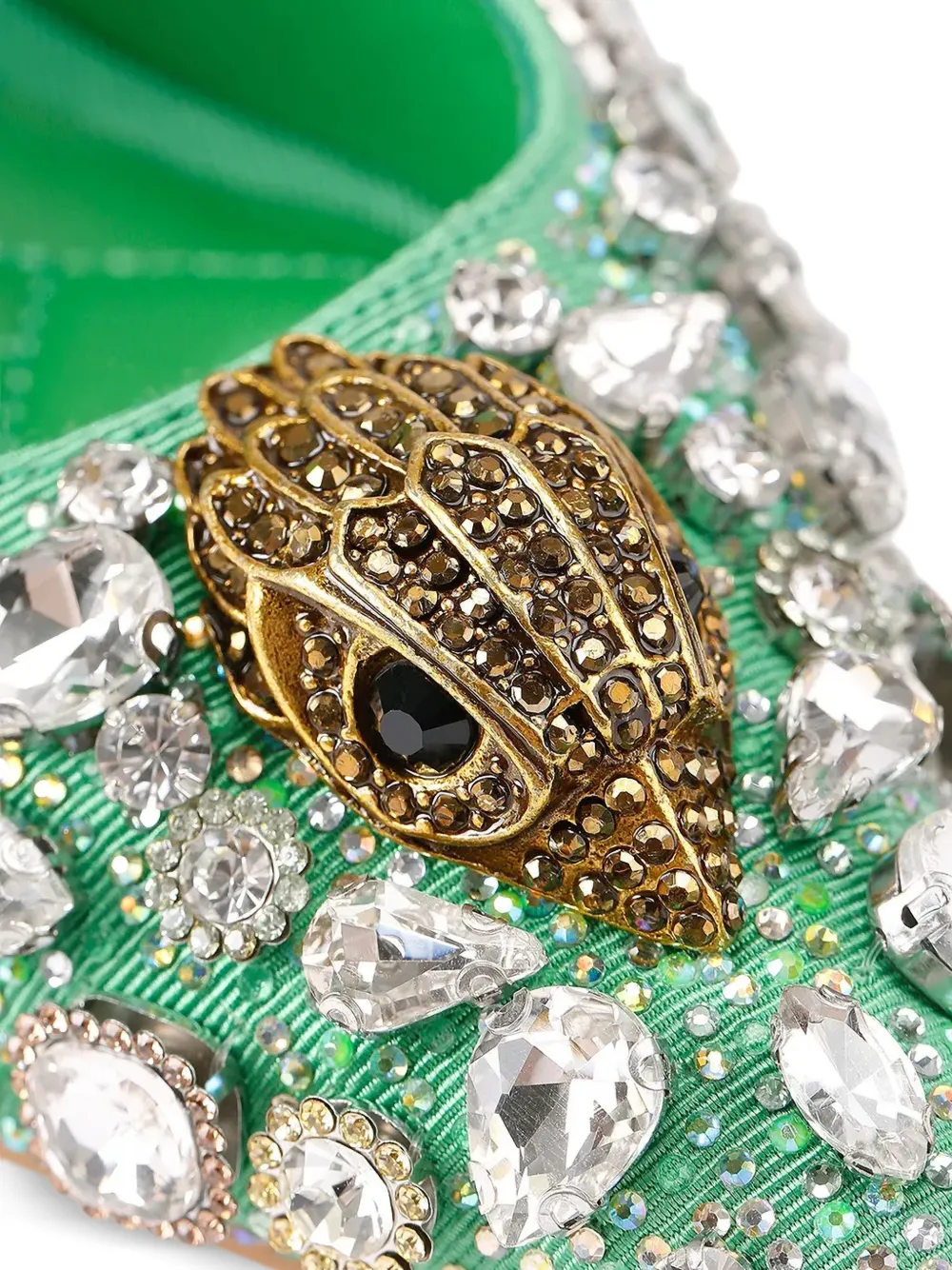 Kurt Geiger London Verfraaide pumps Groen