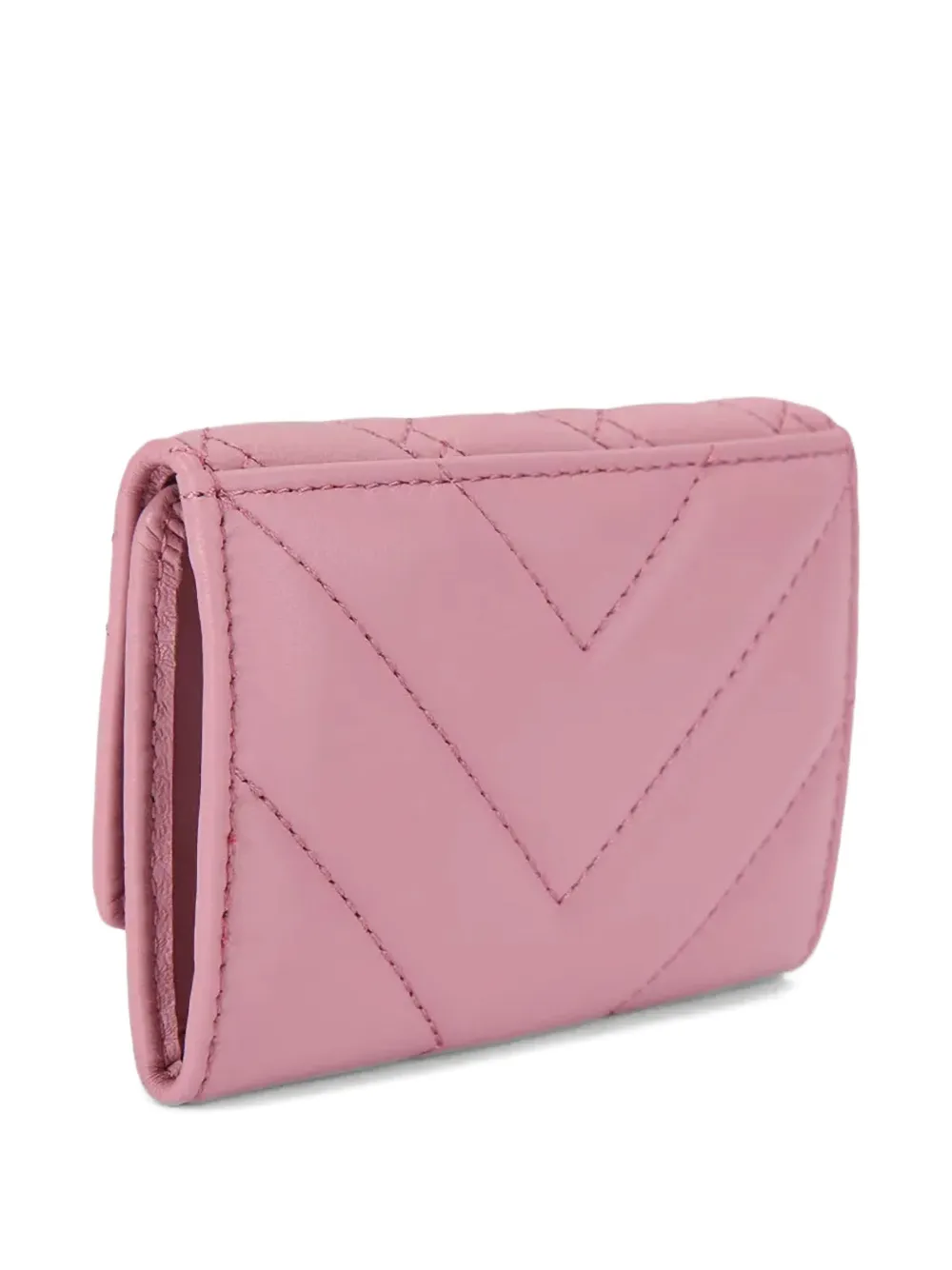 Quilted Leather Card Holder