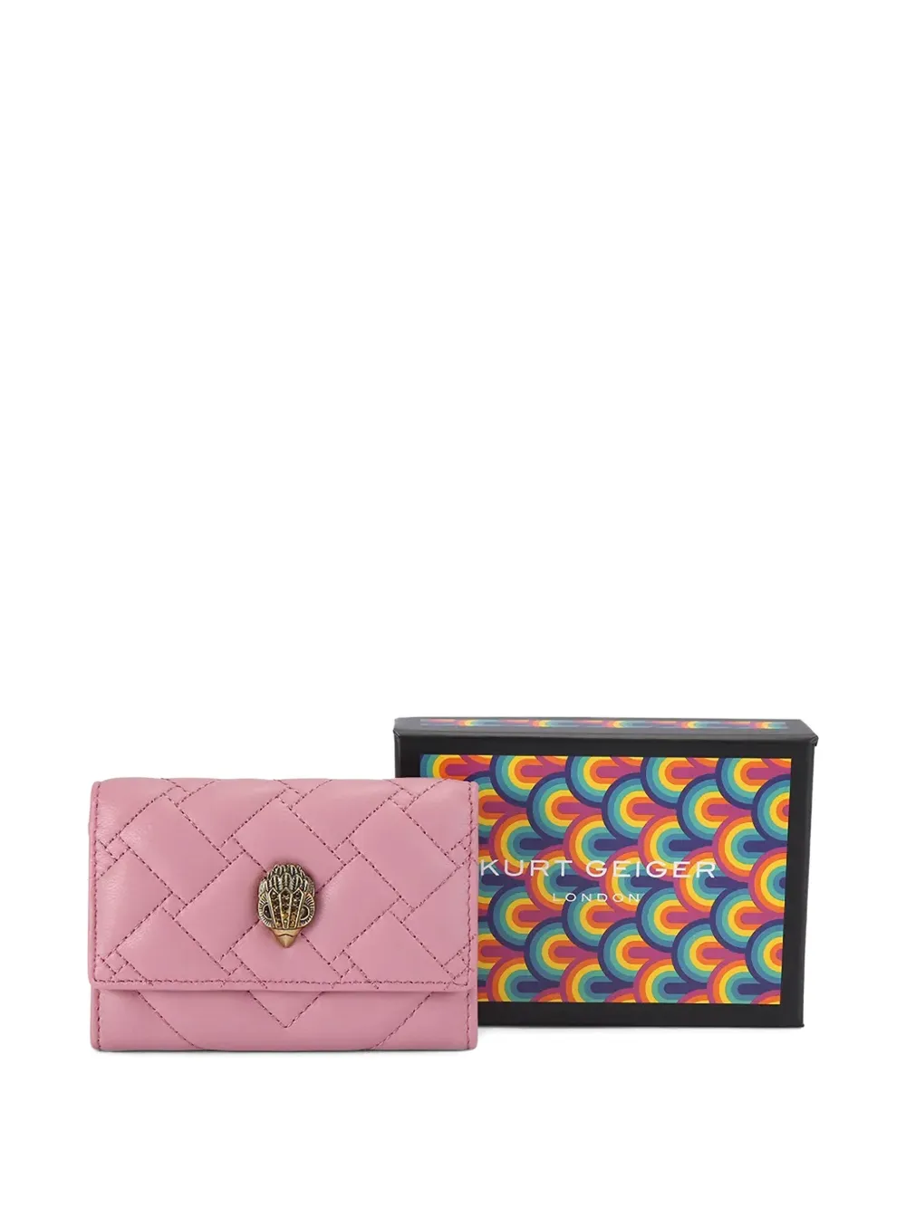 Quilted Leather Card Holder