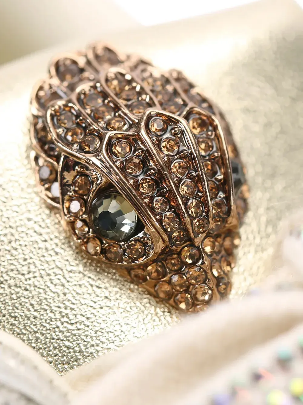 Kurt Geiger London Islington verfraaide sneakers Beige