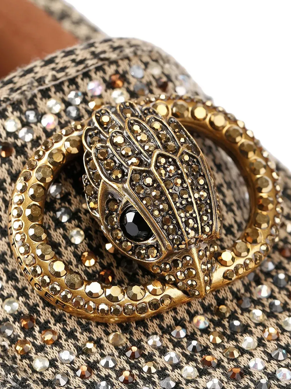 Kurt Geiger London Chelsea verfraaide loafers Beige