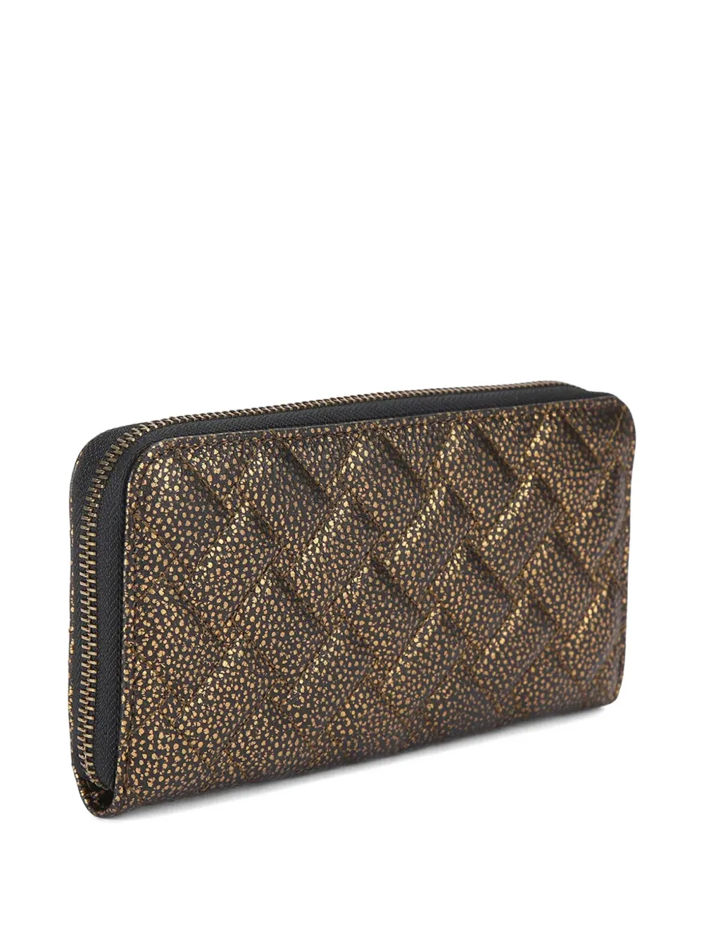  Kurt Geiger London Quilted Zip-fastening Wallet - Black 