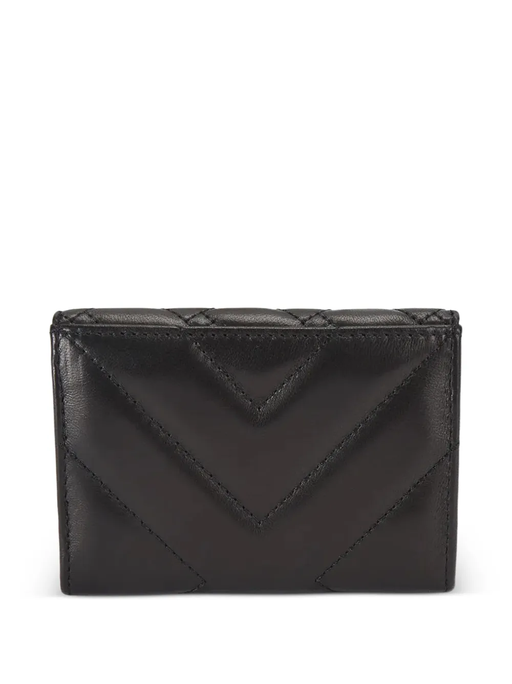  Kurt Geiger London Quilted Logo-plaque Card Holder - Black 