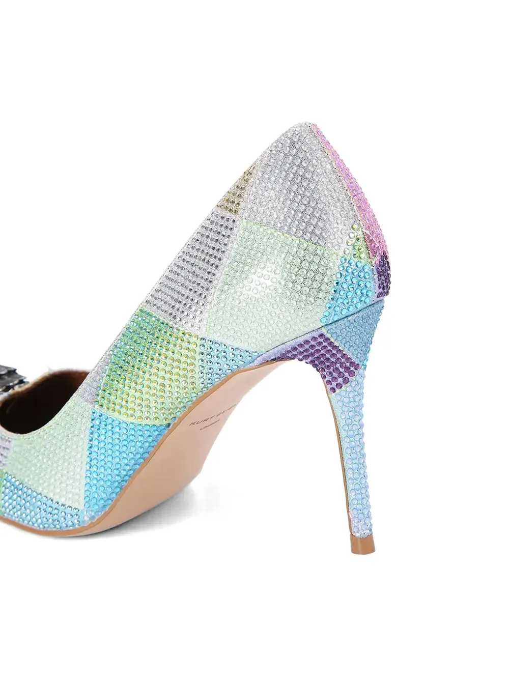 Kurt Geiger London Pumps met stras applicatie Zilver