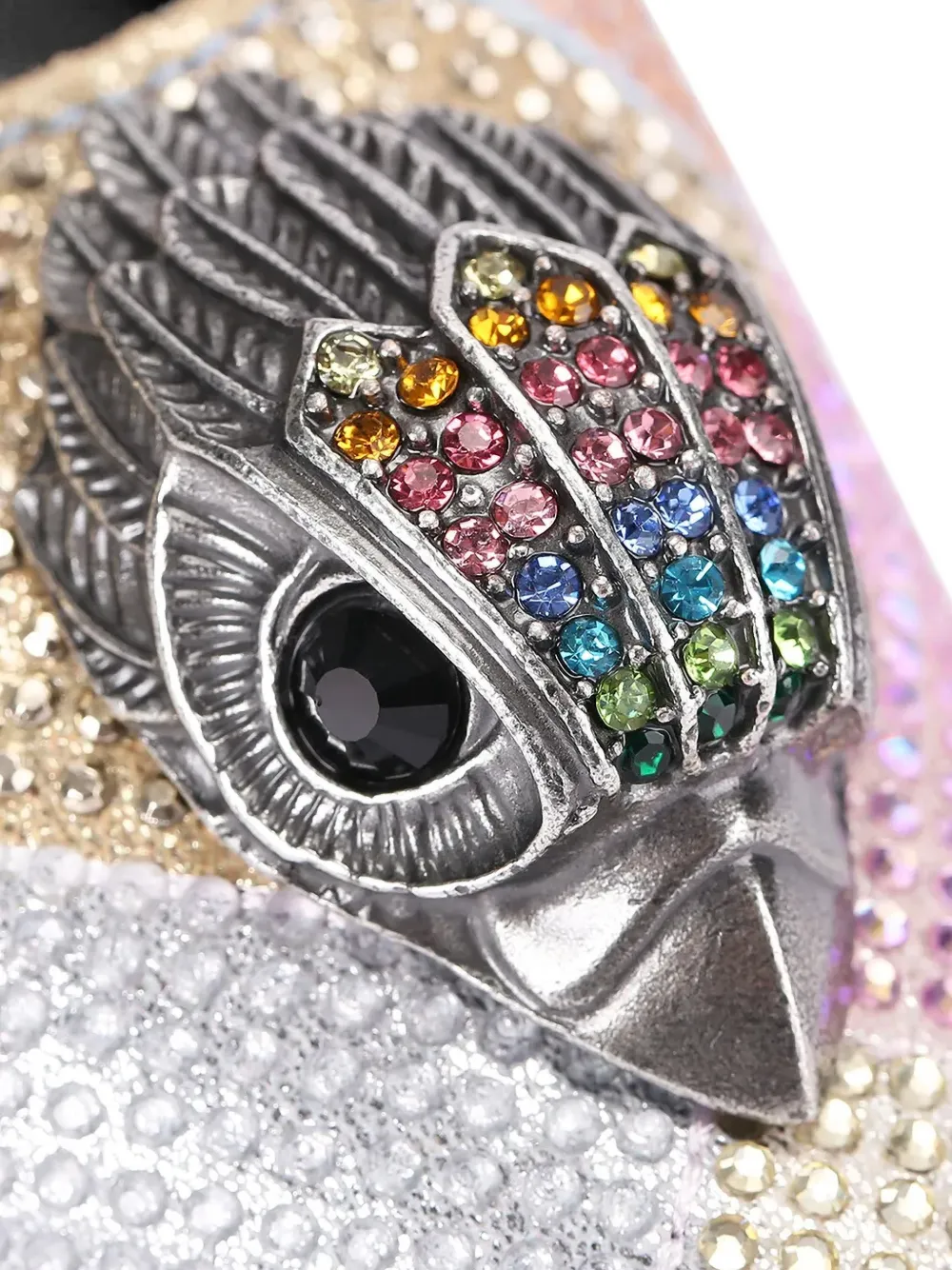 Kurt Geiger London Pumps met stras applicatie Zilver