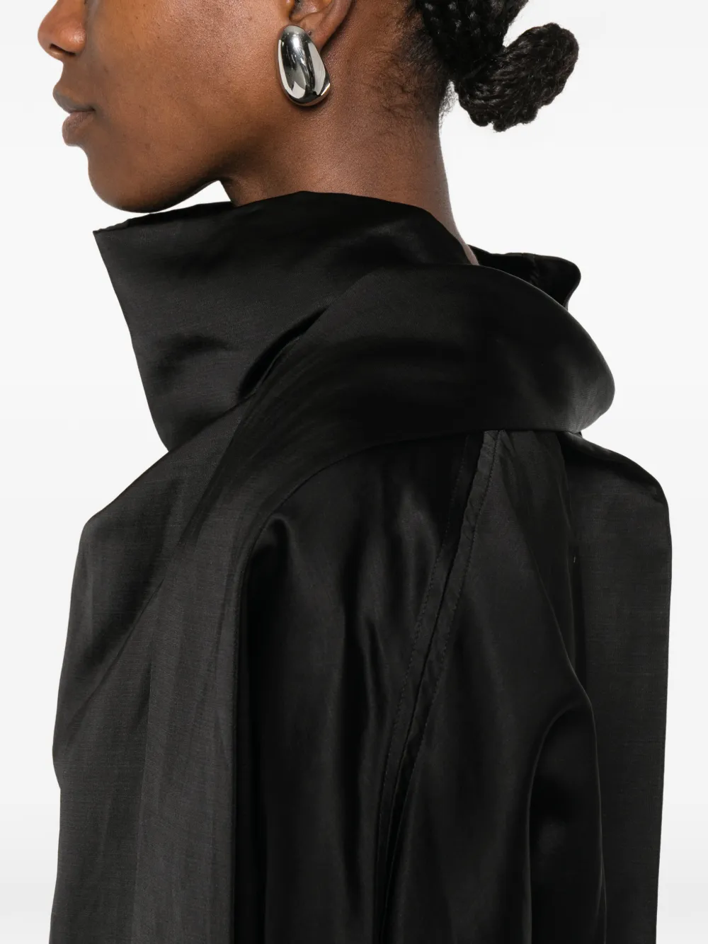 TOTEME Blouse met col Zwart