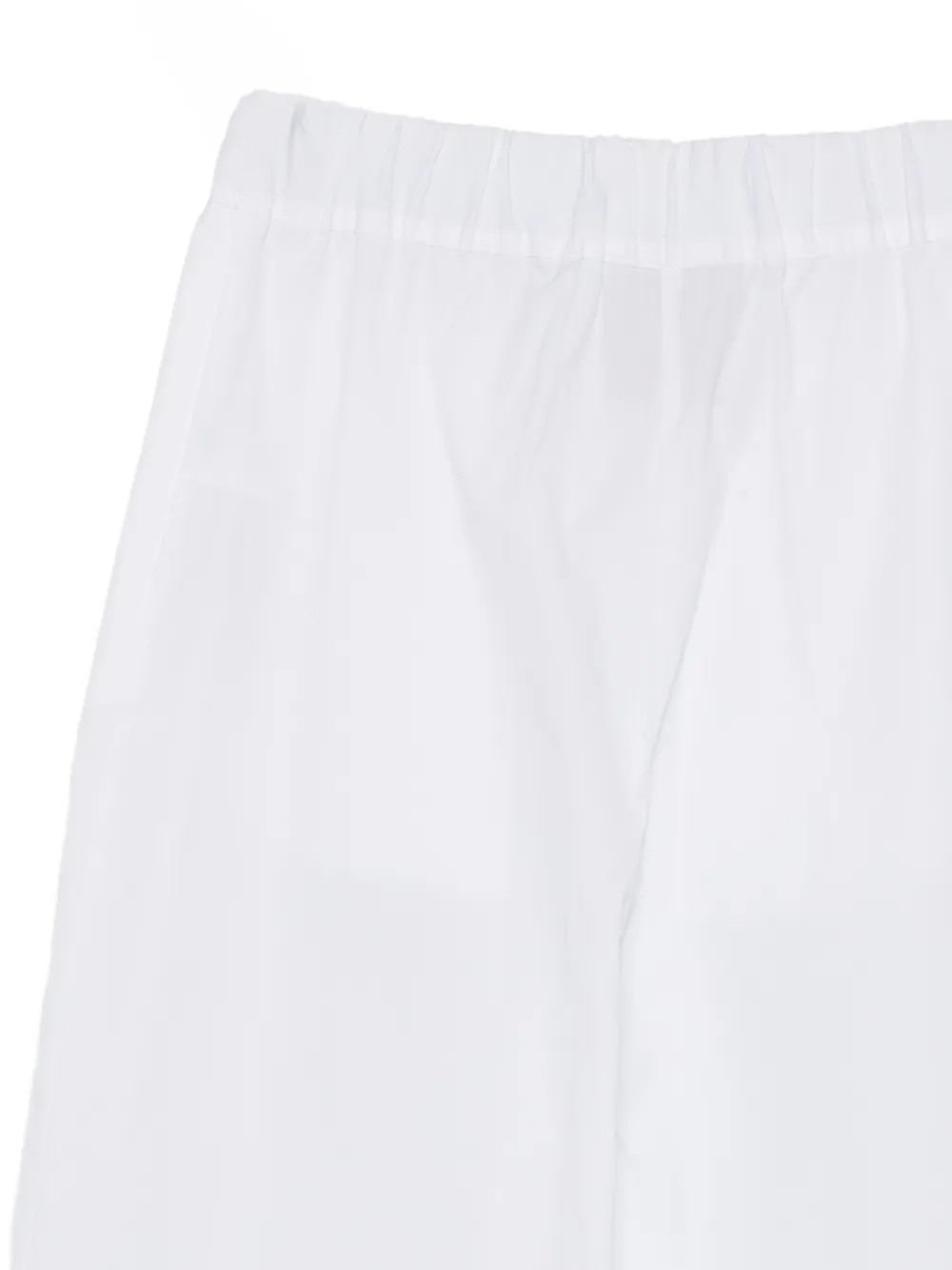  Semicouture Elasticated Palazzo Pants - White 