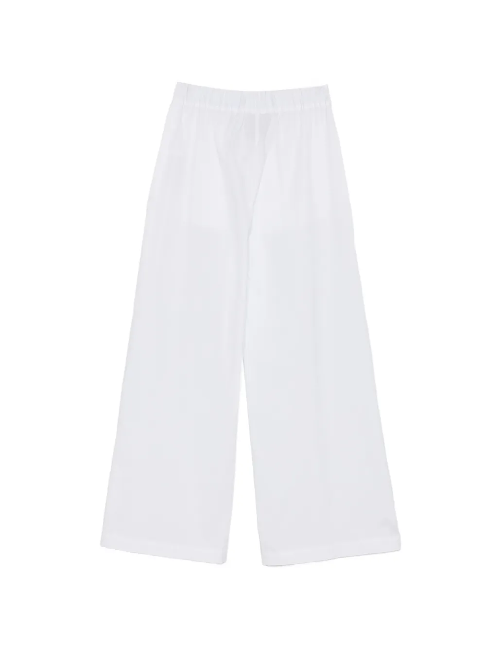  Semicouture Elasticated Palazzo Pants - White 