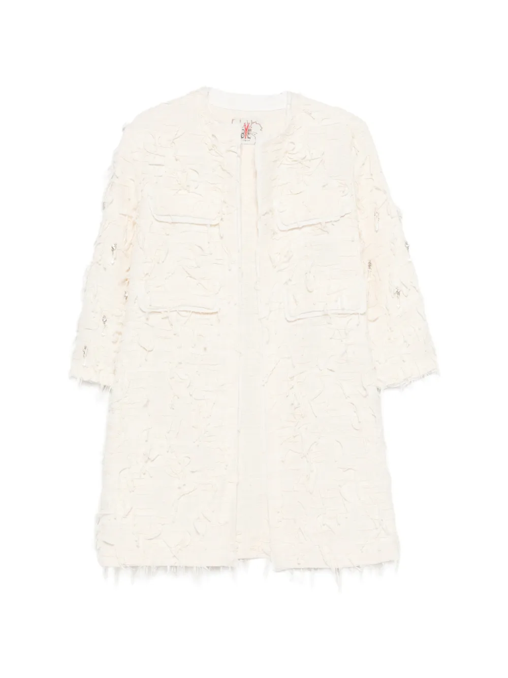 Bye open-front coat - Toni neutri