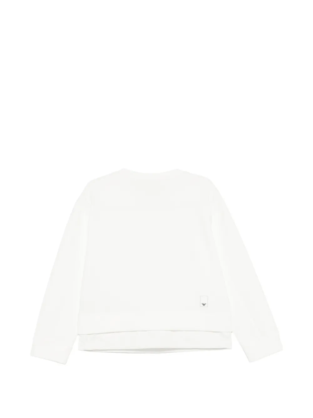 Emporio Armani Sweater met ronde hals Wit