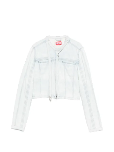 Diesel zip denim jacket