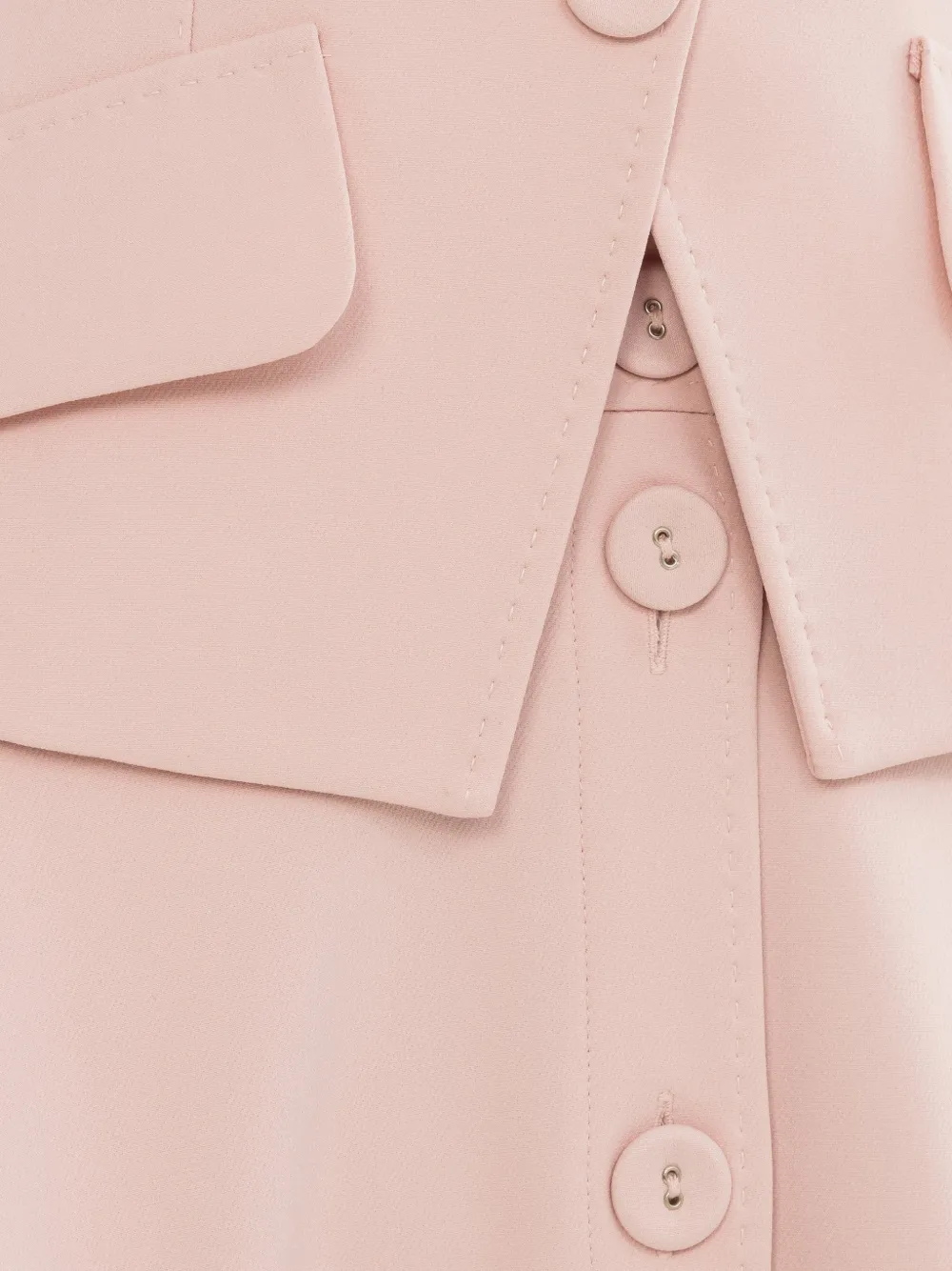 NISSA Midi-rok met knoopdetail Roze