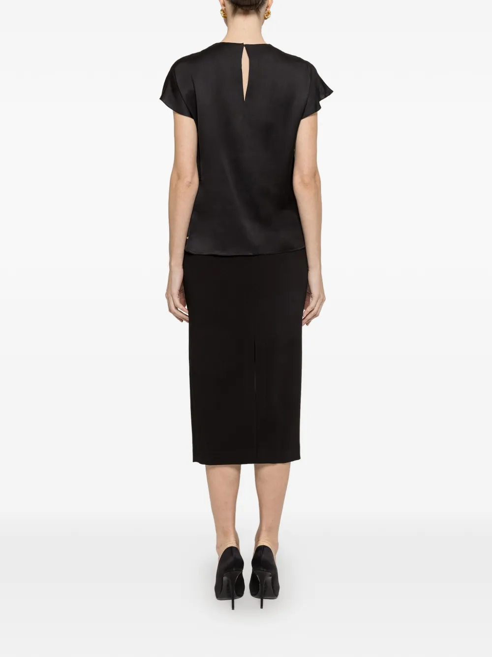 Pleat Detail Top