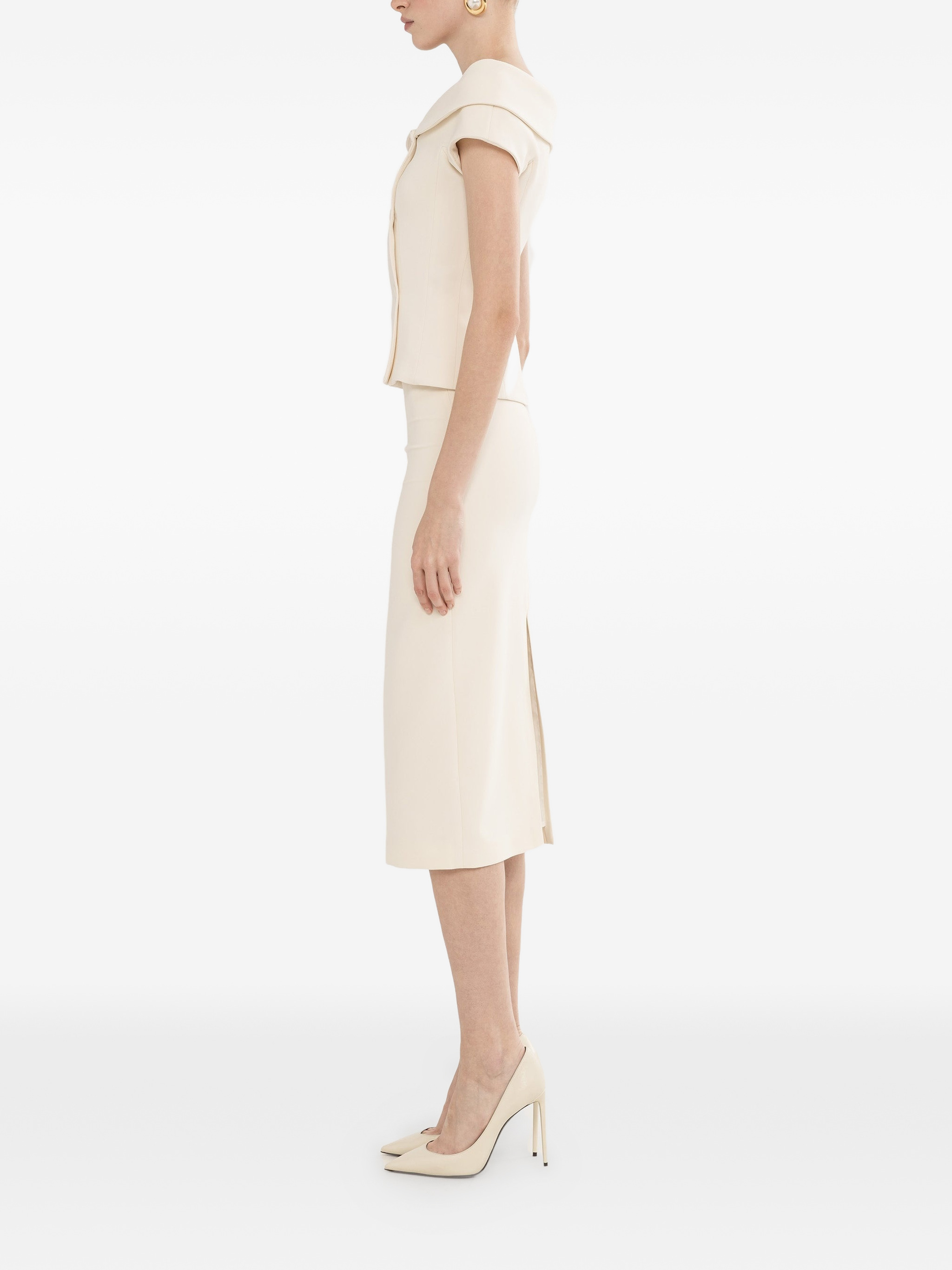 high-waisted pencil skirt — Image 4