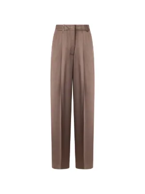 Brunello Cucinelli ストレートパンツ | ブラウン | FARFETCH JP