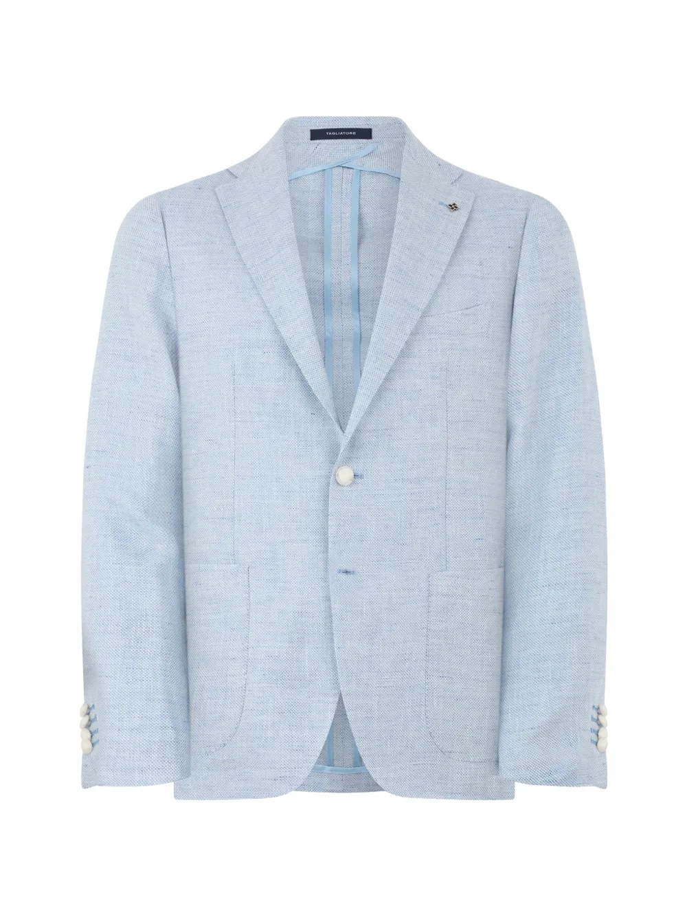 Tagliatore notched lapels blazer - Blue