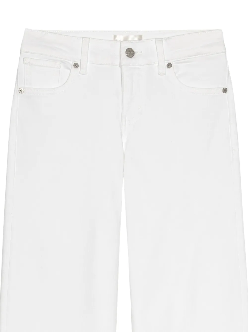 FRAME Jeans met wijde pijpen Wit