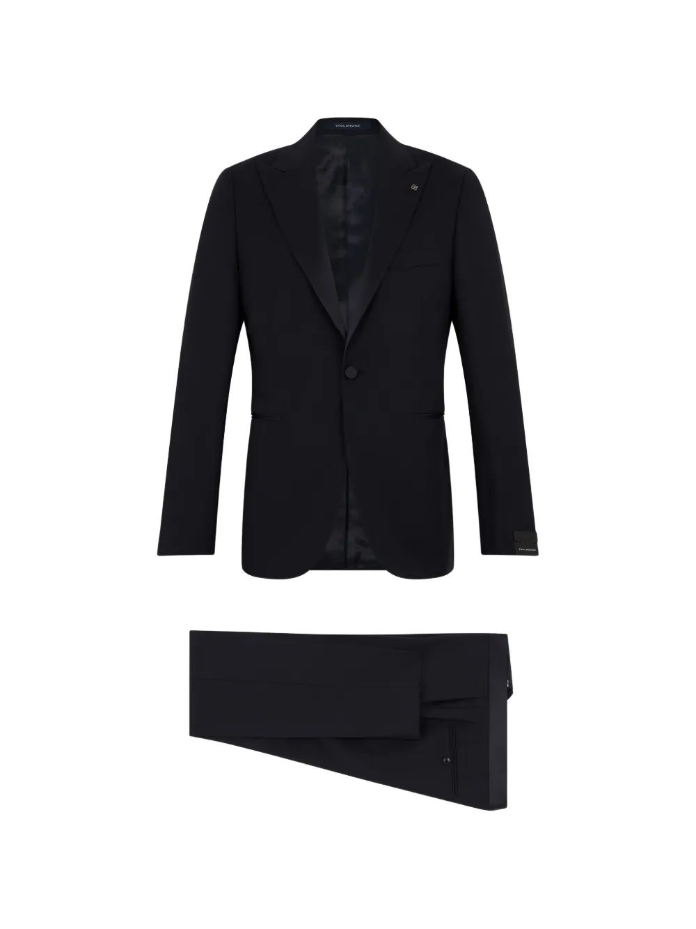 Tagliatore peak-lapel single-breasted suit - Blu