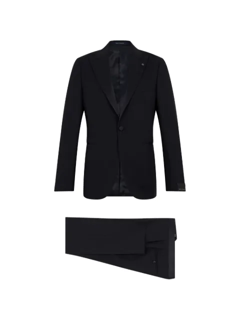 Tagliatore peak-lapel single-breasted suit