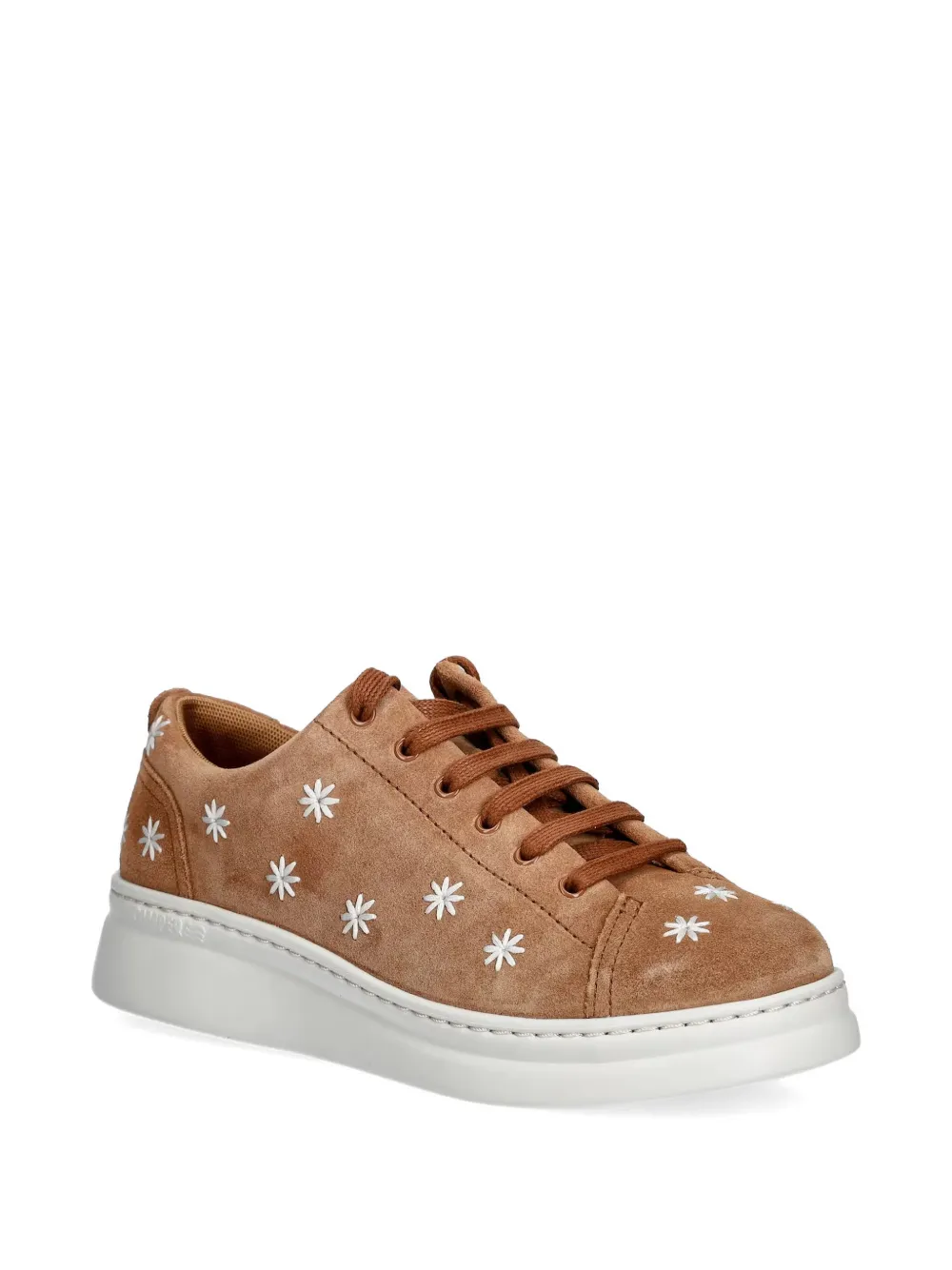 Camper Sneakers met bloemenprint Bruin