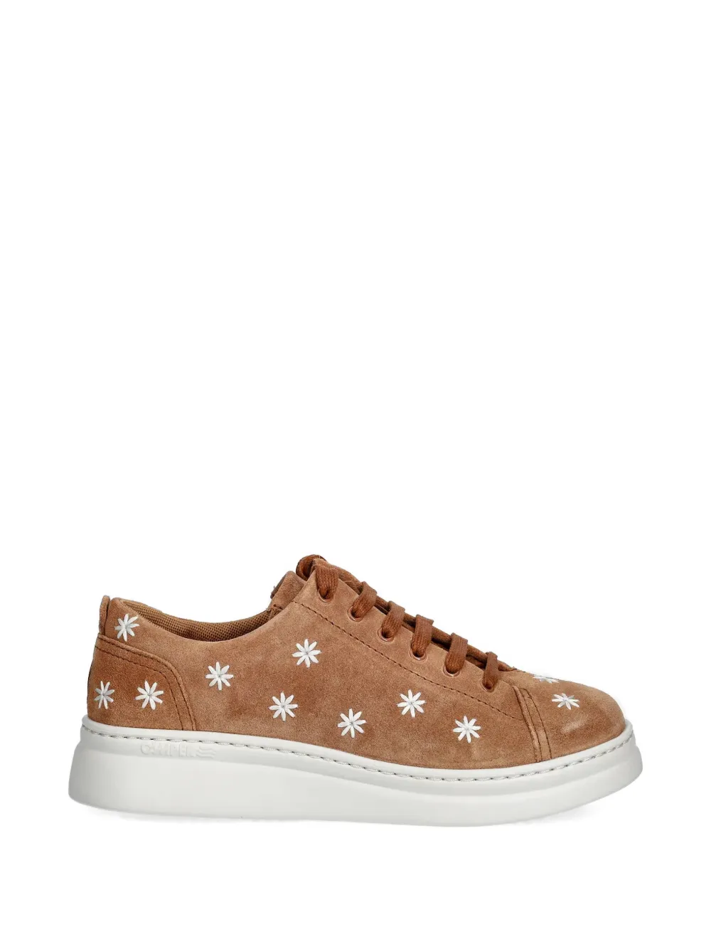 Camper Sneakers met bloemenprint Bruin