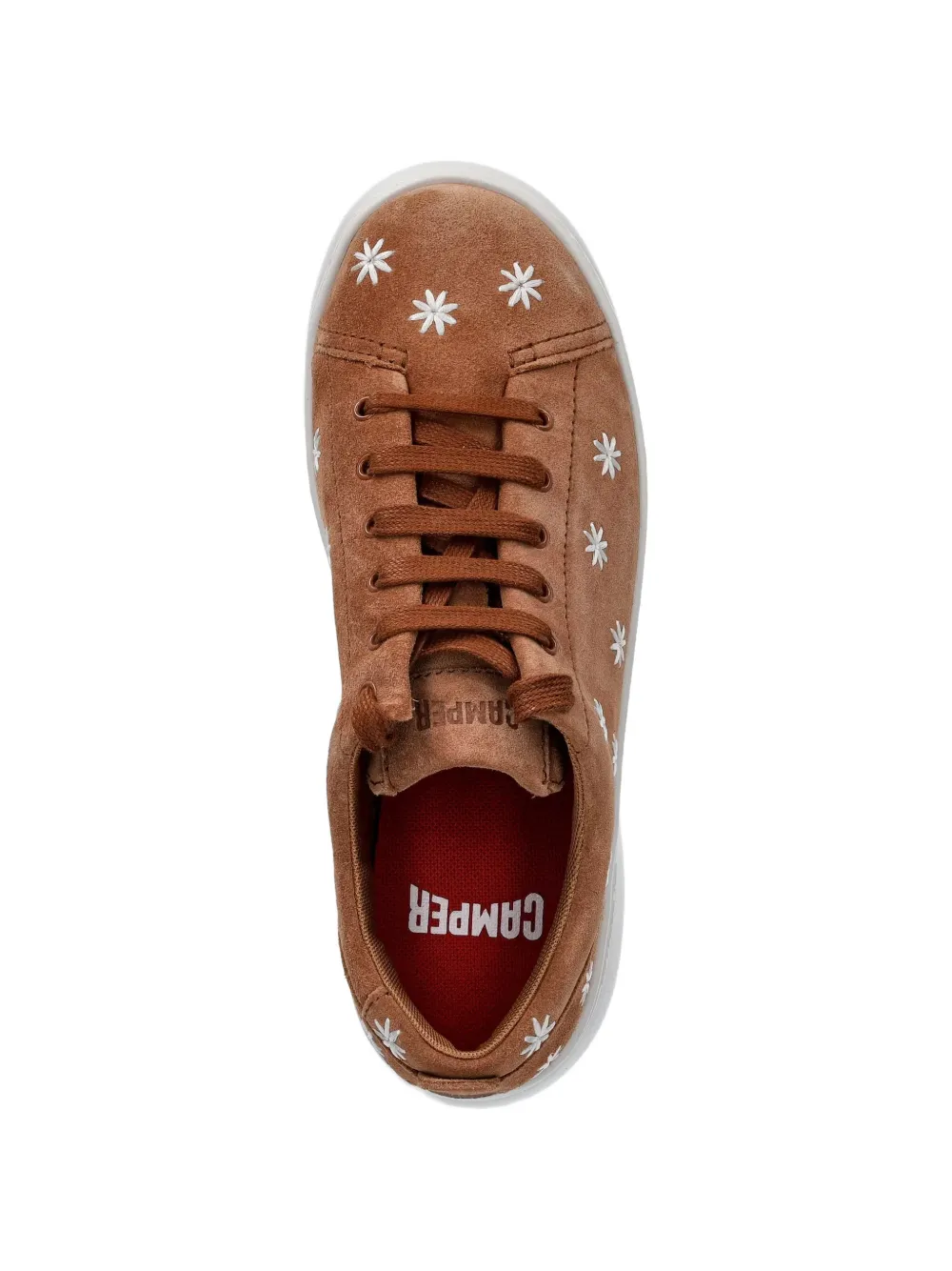 Camper Sneakers met bloemenprint Bruin