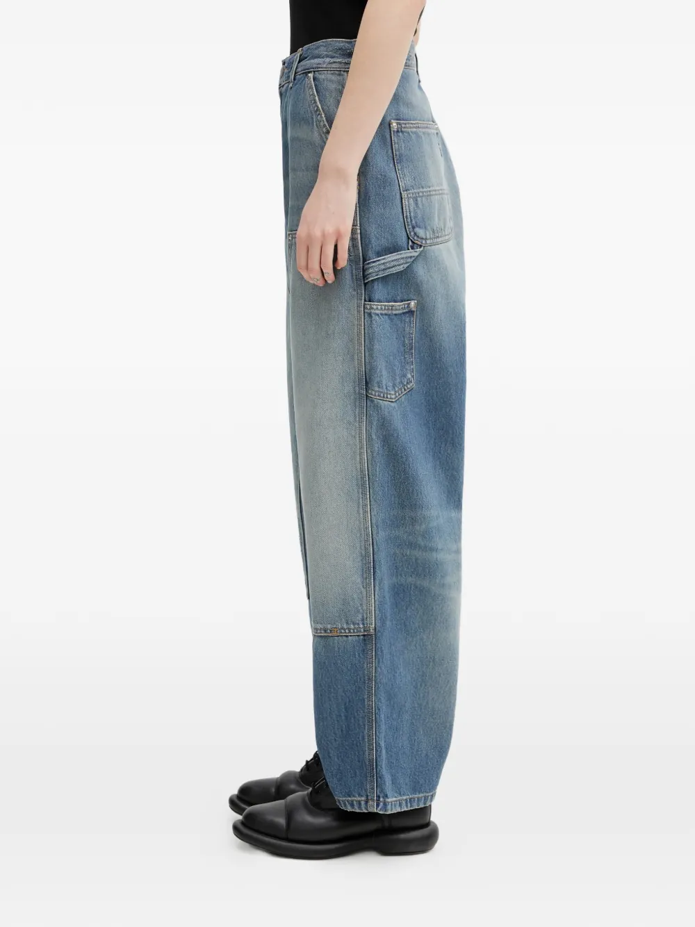 Carhartt WIP Jeans met vlakken Blauw