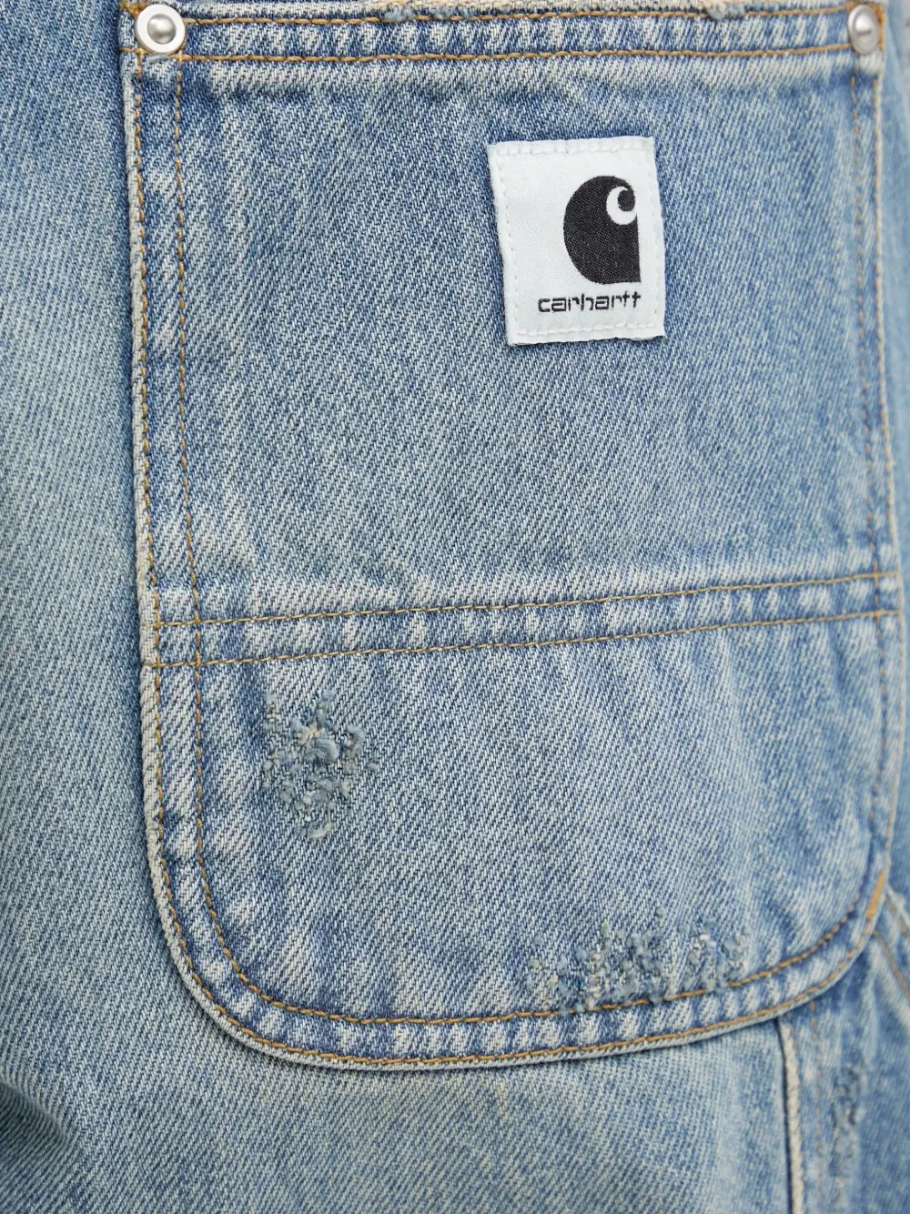Carhartt WIP Jeans met vlakken Blauw