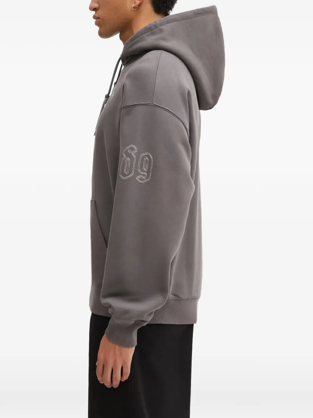Carhartt WIP Sweater met grafische print en capuchon Grijs