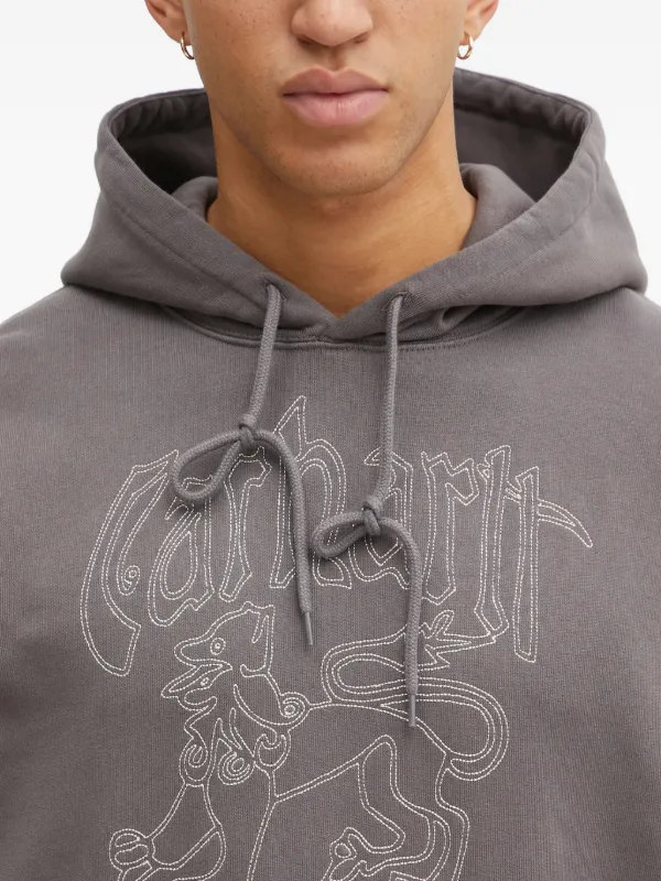 Carhartt WIP グラフィック フーデッド スウェットシャツ | グレー
